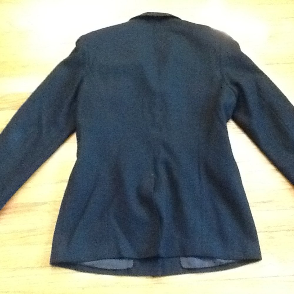Gianni 100% Wool Gorgeous Black Blazer - Picture 4 of 4